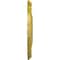 Ekena Millwork Heaton Ceiling Medallion (Fits Canopies up to 6 1/2"), 27 1/2"OD x 3 7/8"ID x 2 1/4"P, Rich Gold CM27HERGS - alternate 2